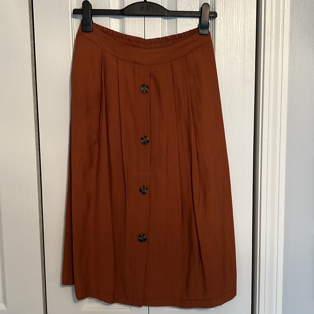 Button through skirt Oliver Bonas